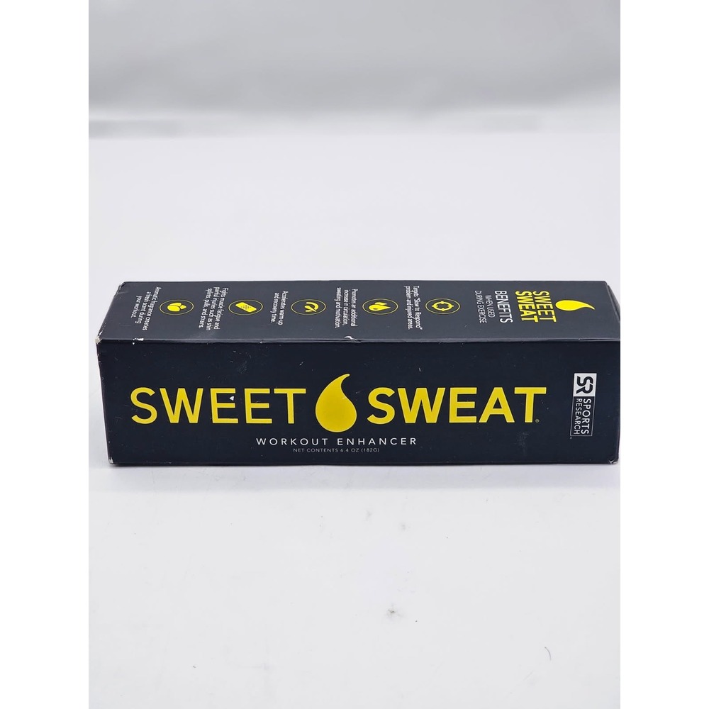 Sports Research Sweet Sweat Workout Enhancer Unisex 6.4oz Stick New Topical Gel - Picture 2 of 6